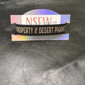 PROPERTY OF DESERT PHANTOMS MC Wrist Cuff