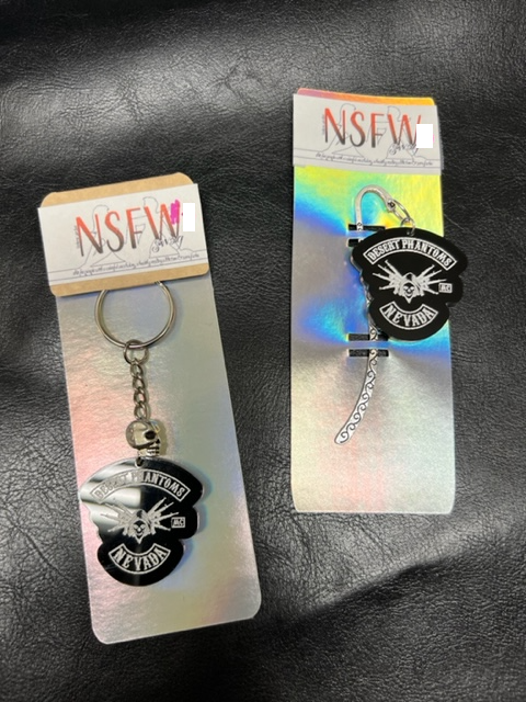 DESERT PHANTOMS MC Keychain