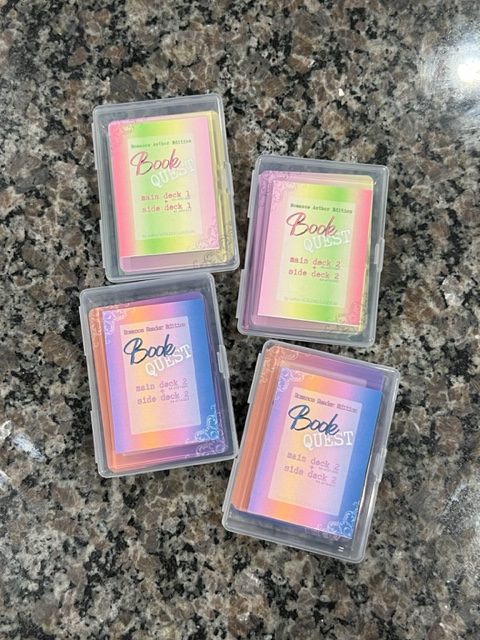 BookQuest Romance Reader & Author Decks